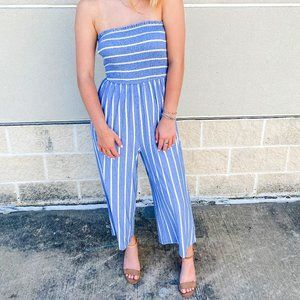 striped jumpsuit